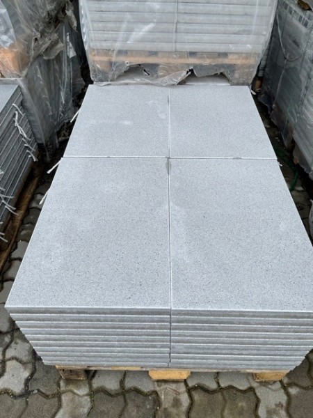 Terrassenplatte grau geschliffen 60x40x3,6 cm 2.Wahl