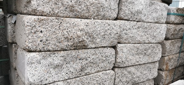 XXL Trockenmauer GerloCastell 50x25x15 cm granit-weiss