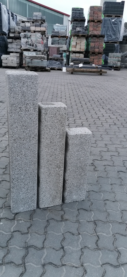 BetonPalisaden, Paliaden, Hangbestigung, Hochbeet bauen