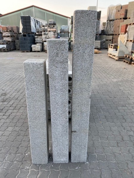 Pasand Palisade granit-grau 18x18x140 cm *bewehrt*