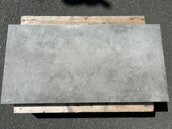 Dado Feinsteinzeug-Terrassenplatte Ultra Anthrazit 45 × 90 × 3 cm