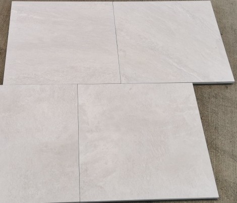 Feinsteinzeug Keramik 60x60x2 cm Aspen Bianco # 4151 Terrassenplatte Outdoor