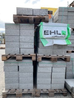 2. Wahl Beton Blockstufe 100x35x15 cm grau