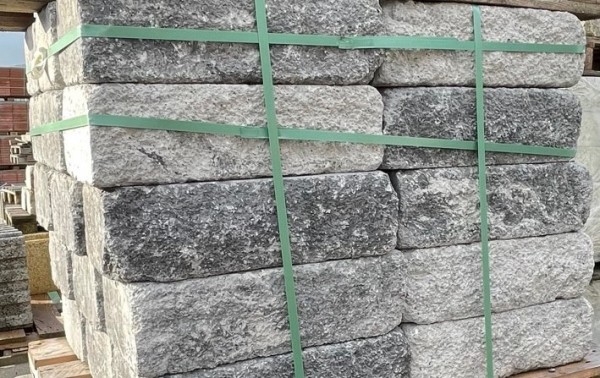XXL Trockenmauer Bausopo 50x25x15 cm grau-anthrazit #955